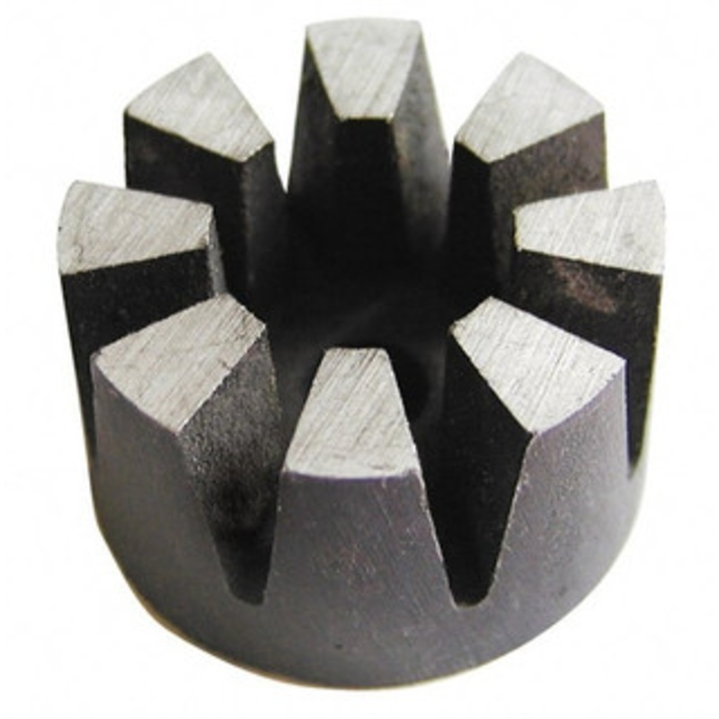 Eclipse Magnetics 2-1/8 OD x 2-1/16 High, 2 Pole Alnico Rotor Magnet 3/8 Hole Diam, 82 Lb Max Holding Capacity, 1,022F Max Operating Temp M19078/MSC – 87954327