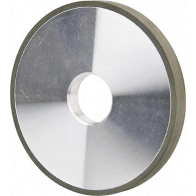 Made in USA 5 Diam x 1-1/4 Hole x 1/2 Thick, N Hardness, 220 Grit Surface Grinding Wheel Diamond, Type 1A1, Very Fine Grade 03571403 – 03571403