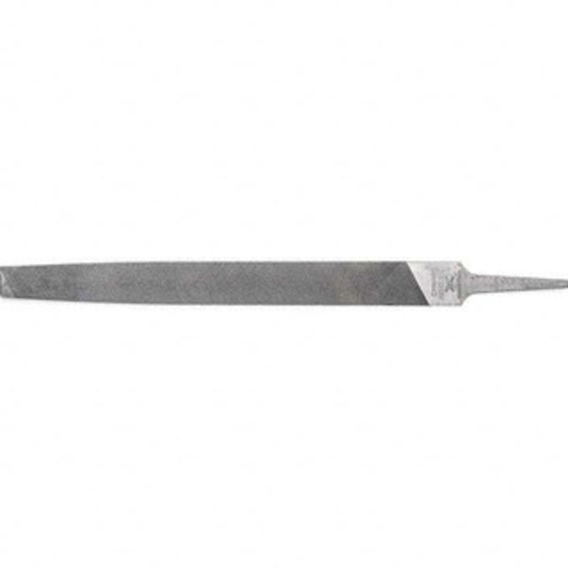 Nicholson American-Pattern Files, File Type: Flat, Length (Inch): 10, Coarseness/Cut: Bastard Cut, Smooth Cut, Cut Type: Single, Double, Overall Width/Diameter (Inch): 31/32, Overall Thickness (Inch): 5/32 21910N – 13011549