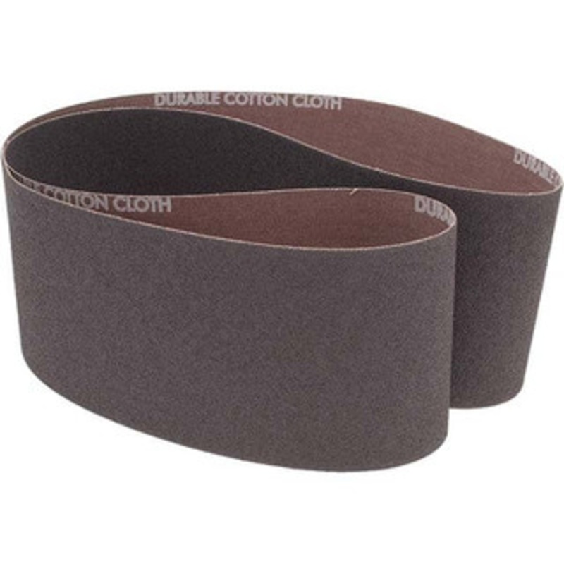 Norton 4 Wide x 48 OAL, 60 Grit, Aluminum Oxide Abrasive Belt Aluminum Oxide, Medium, Coated, Series R228 78072764570 – 82114562