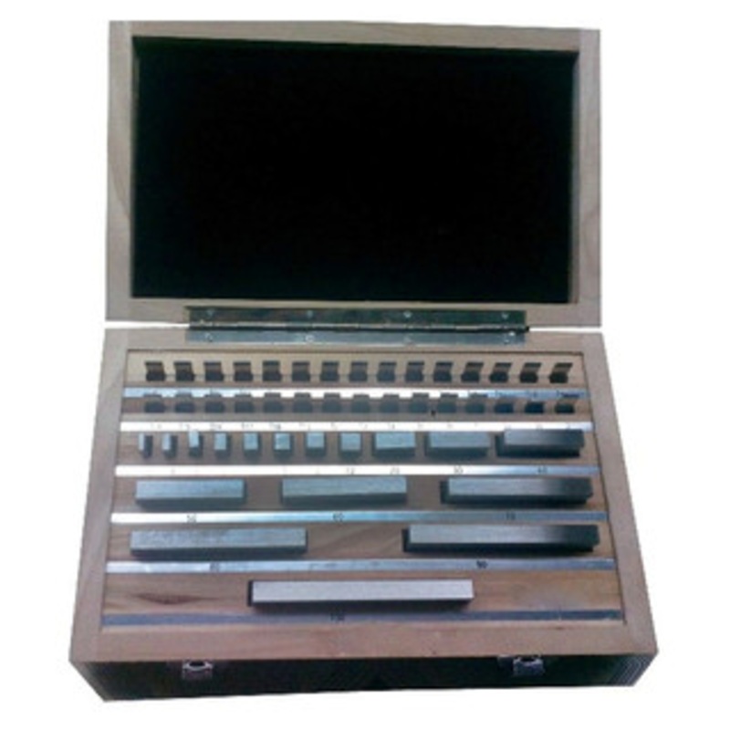 Precise 87 Piece Grade JIS 2 Metric Rectangular Gage Block Set – 4101-1042