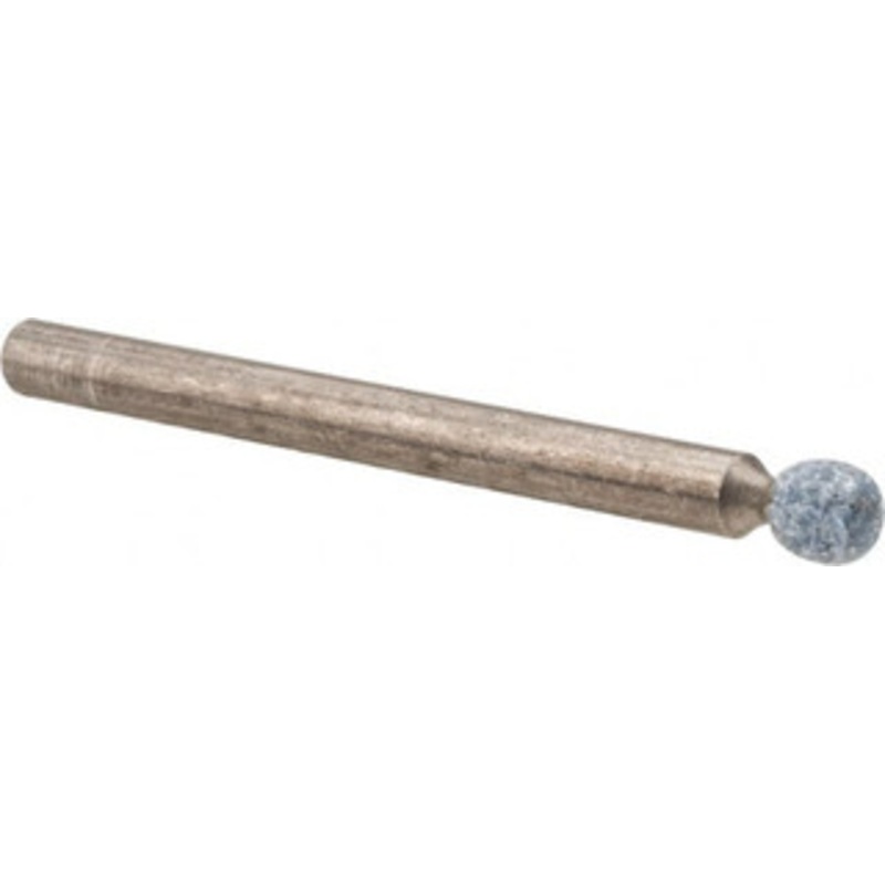Tru-Maxx 1/8 Head Diam x 1/8 Thickness, B65, Wheel Radius Edge End, Aluminum Oxide Mounted Point Blue, Medium Grade, 60 Grit, 91,770 RPM 66253291567 – 89677850