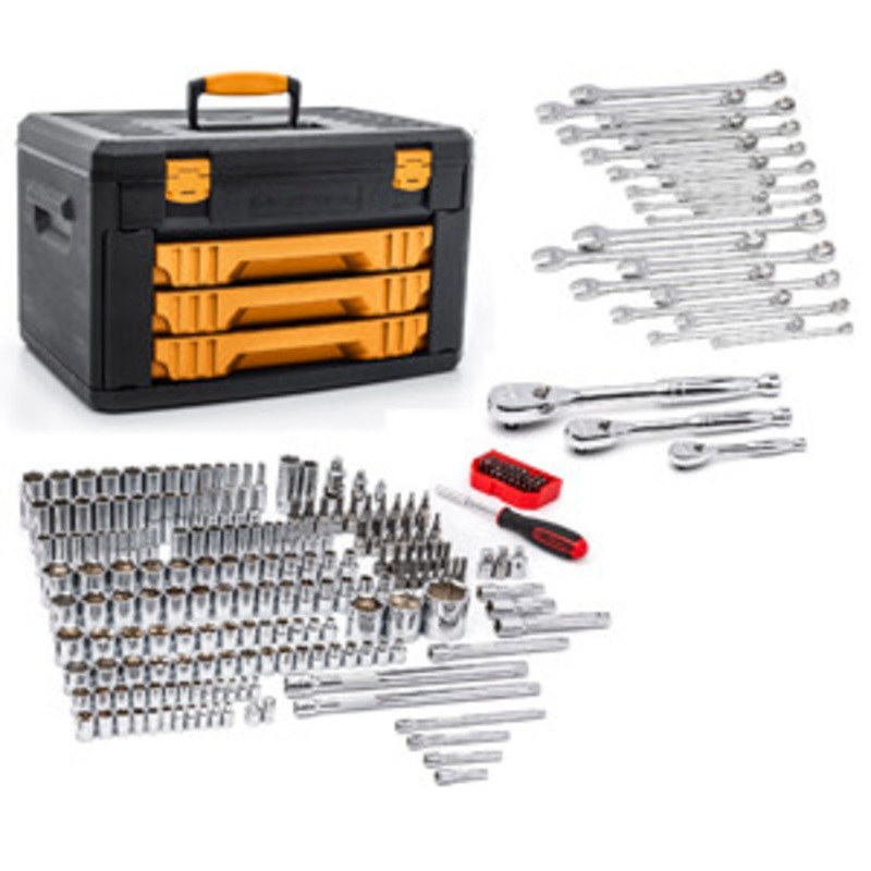 GEARWRENCH 243 Piece 6 Point Shop Socket and Tool Set – KD80966
