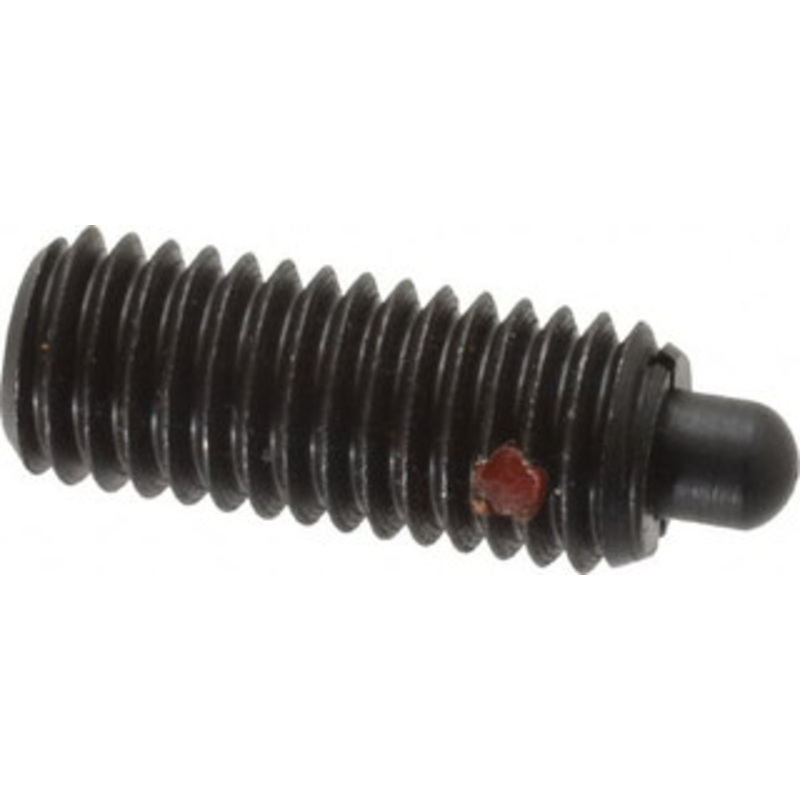 Gibraltar 1/2-13, 1-1/4 Thread Length, 1/4 Plunger Projection, Steel Threaded Spring Plunger 1/4 Max Plunger Diam, 1-1/4 Plunger Length, 6.6 Lb Init End Force, 17.4 Lb Final End Force SW10-8-PT-G – 75468603