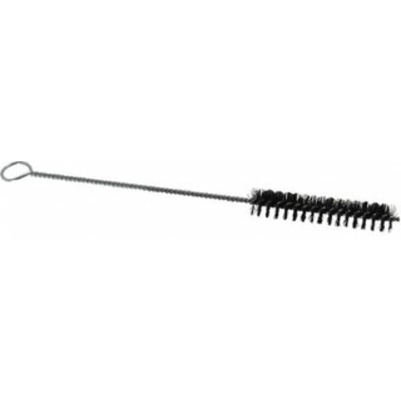 Weiler Abrasives 2 Long x 3/8 Diam Nylon Tube Brush Single Spiral, 6-1/4 OAL, 0.015 Filament Diam, 3/32 Shank Diam 44213 – 82072067