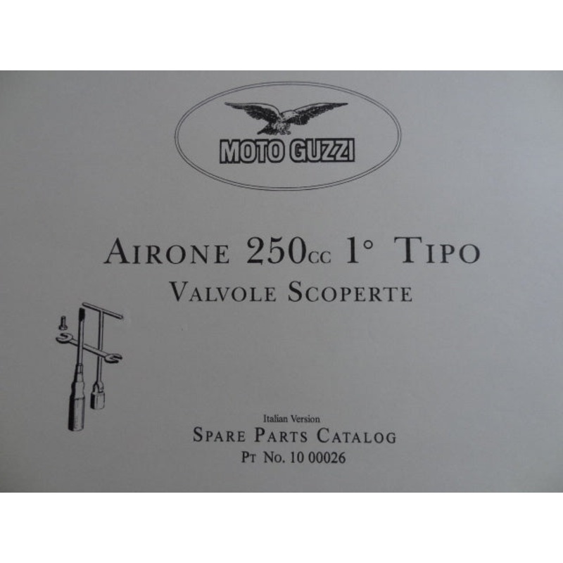 Airone 250 parts manual – Italian Only (#1000026)