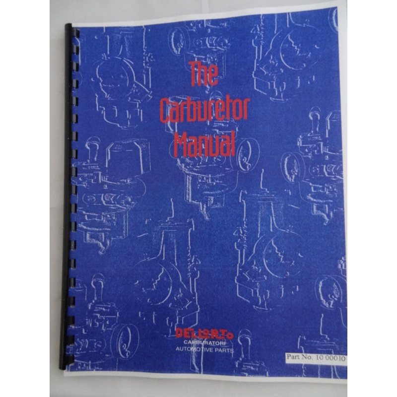Dellorto Carb Work Shop Manual In Color (#1000010)