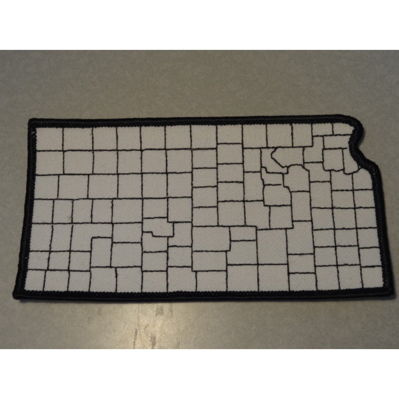 KANSAS STATE MAP PATCH (061110) (#061110)