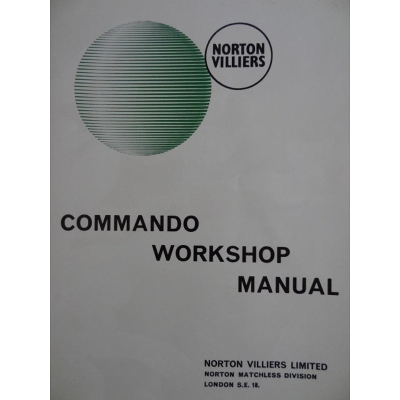 Norton Commando W/S Manual (#1000050)