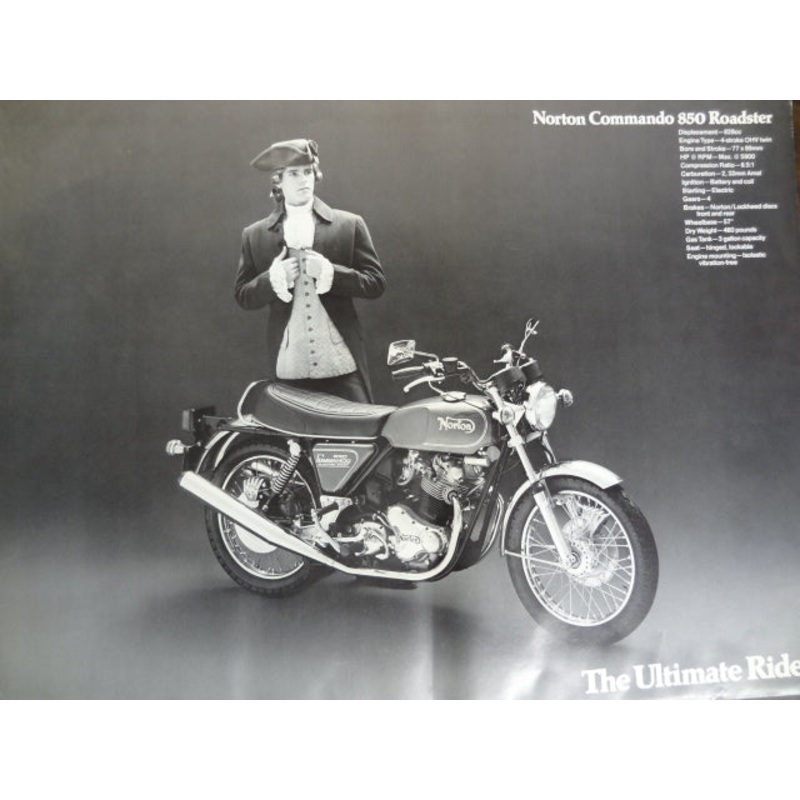 POSTER – NORTON COMMANDO (#10500)