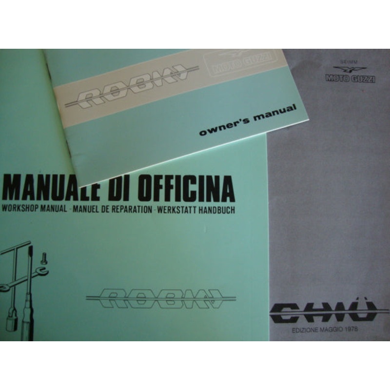 ROBIN MOPED MANL SET (#020100)