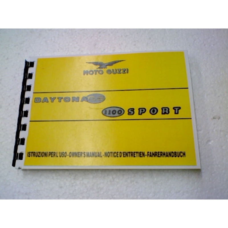 O MANL DAYTONA 1000, 1100 SPT MANUAL (#01900000)