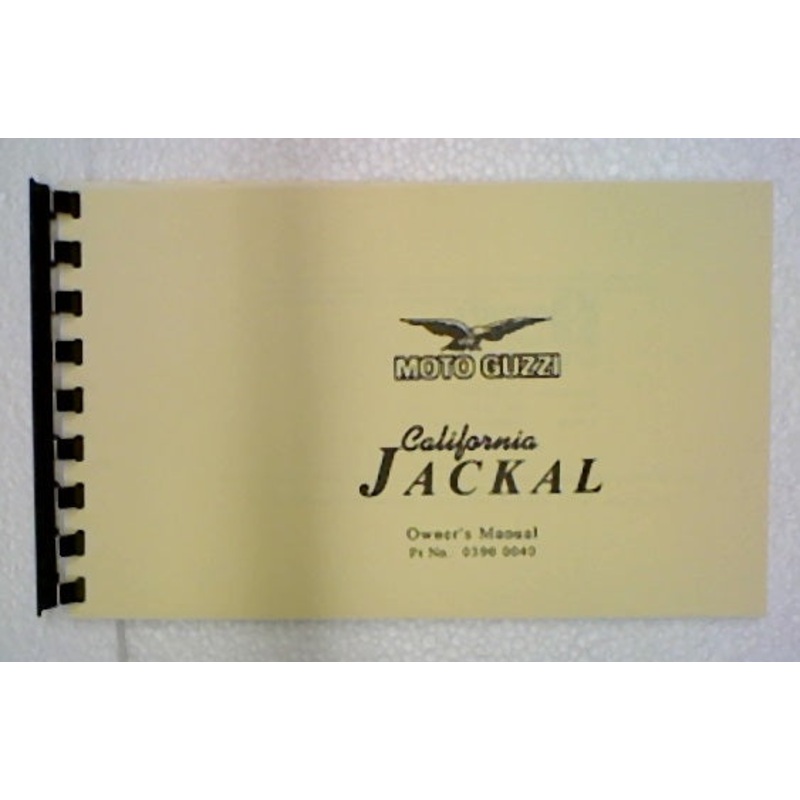 O MANL JACKAL RIDERS HANDBOOK REPRINT (#03900040)