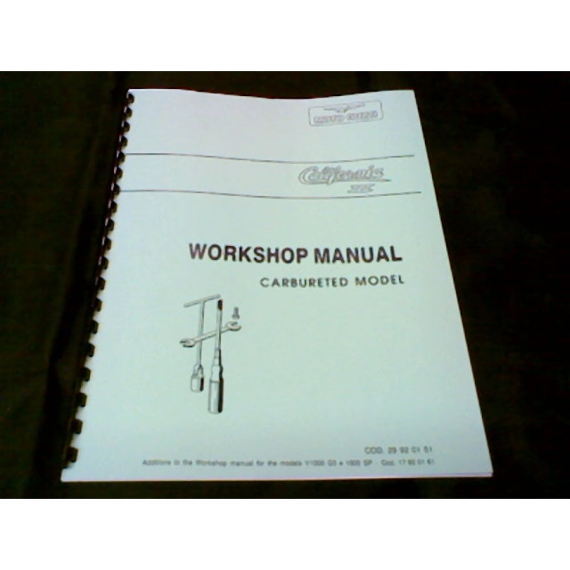 W/S MANL CA III CARB MODEL SUPPLEMENT (#29920151)