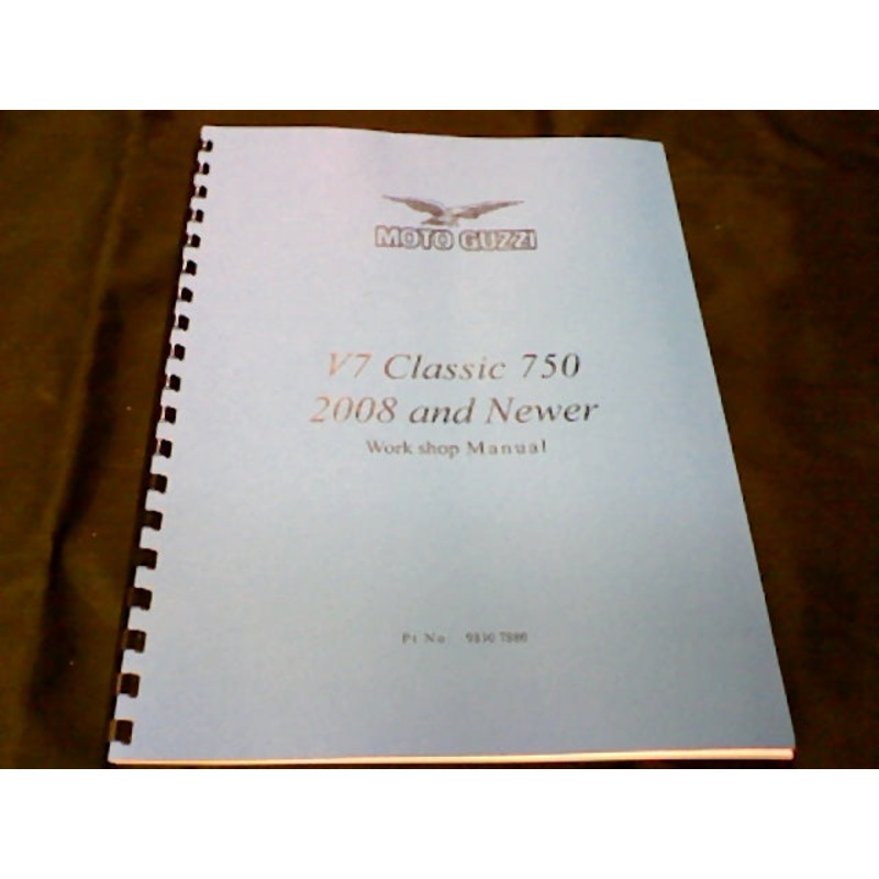 W/S MANL V7 CLASSIC 2008 AND NEWER (#98107880)