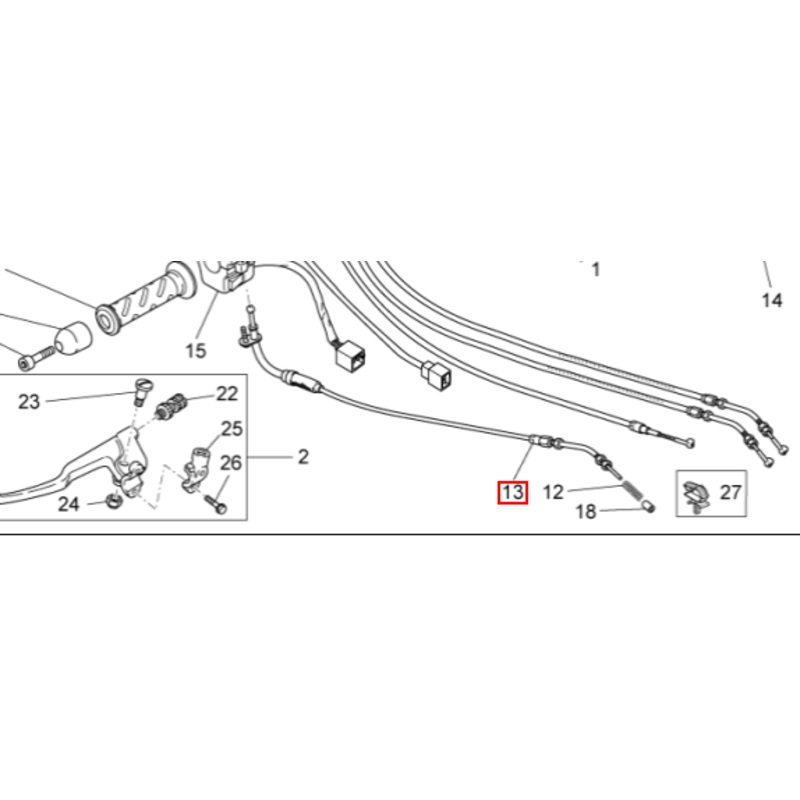 Choke Cable – Nevada (#32137060)