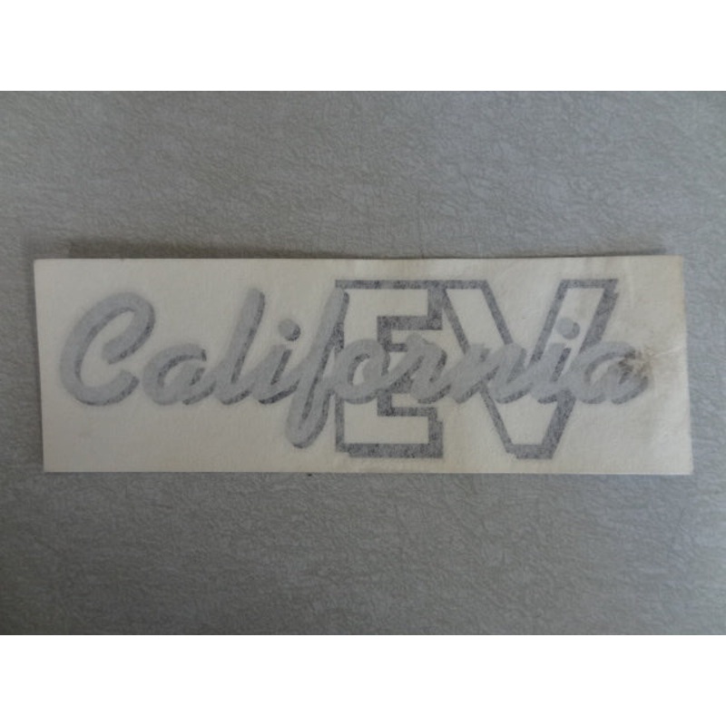 DECAL-CA EV (#03922001)