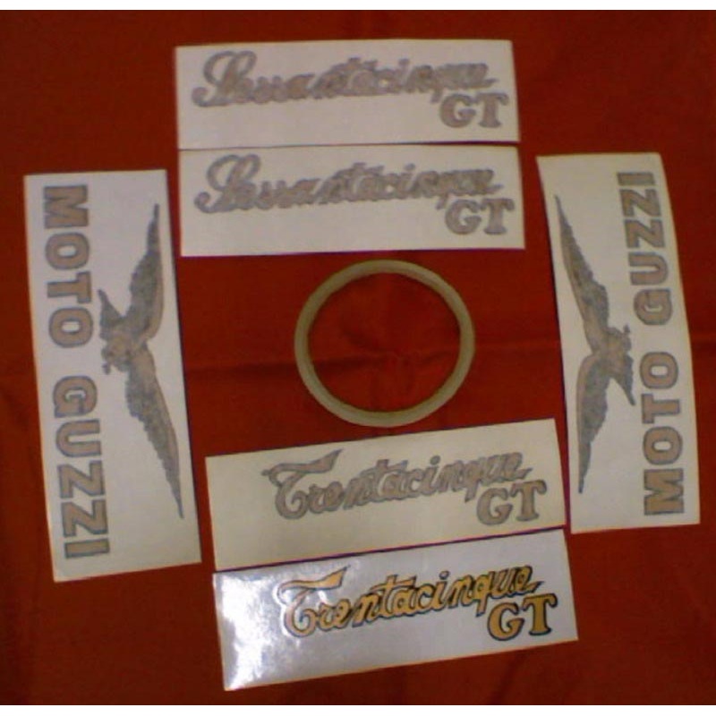 DECAL SET GOLD A (#23923330)