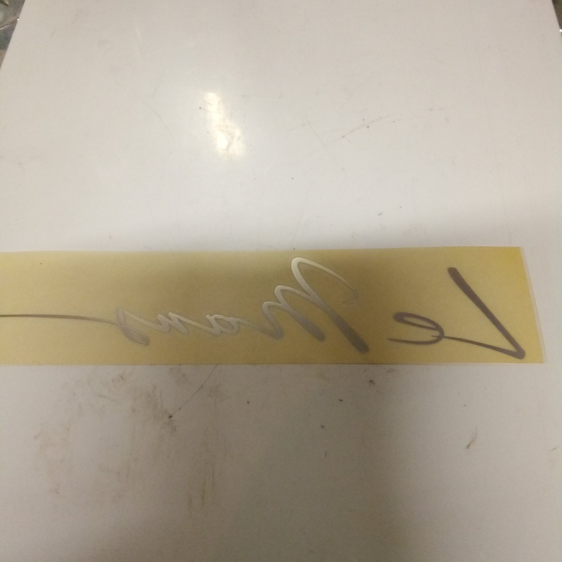 LEMANS DECAL (V11) CHROME (#01923462)
