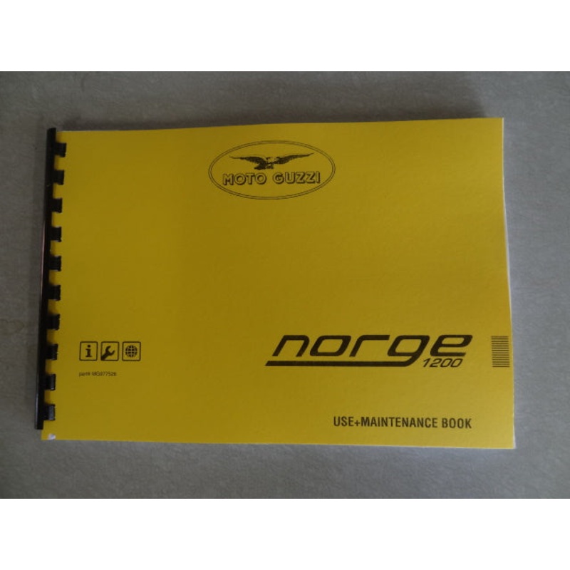 NORGE 1200 OWNERS MANUAL (#977526)