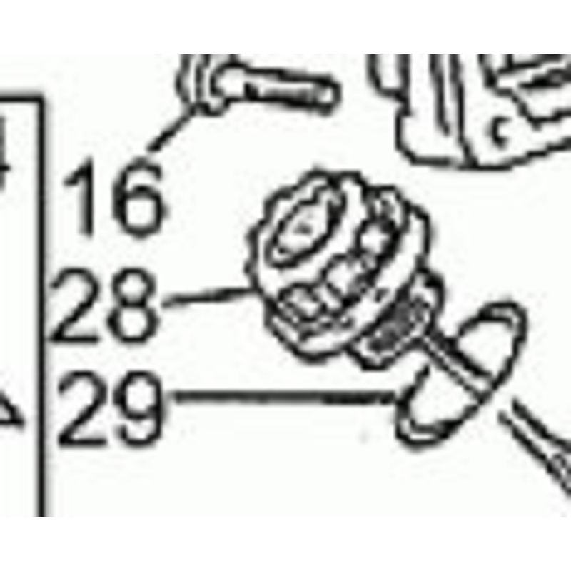 Oil load plug (#883826)