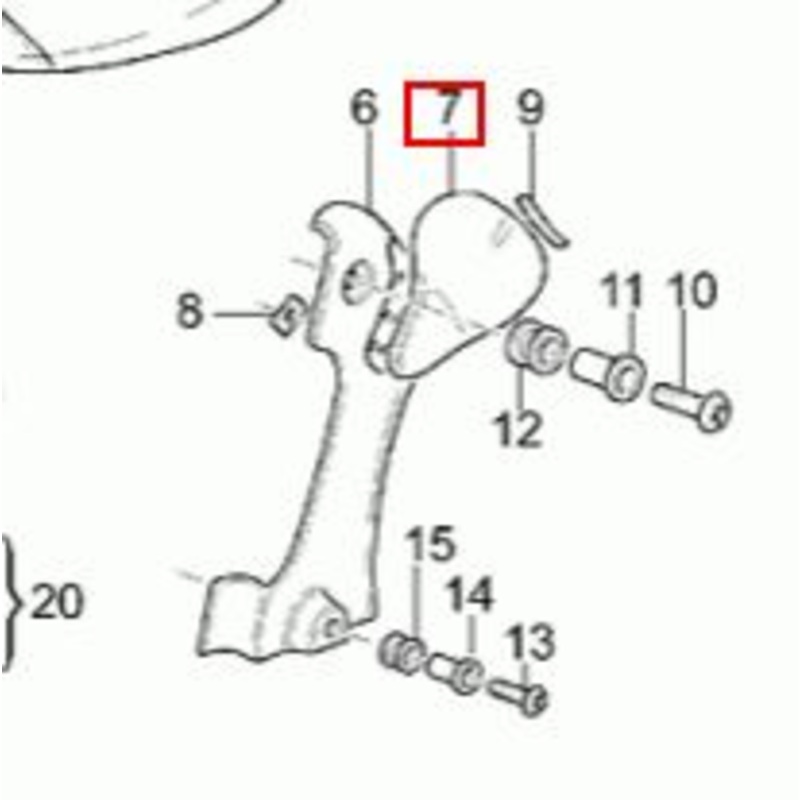 SHOCK COVER LH (#03558230)