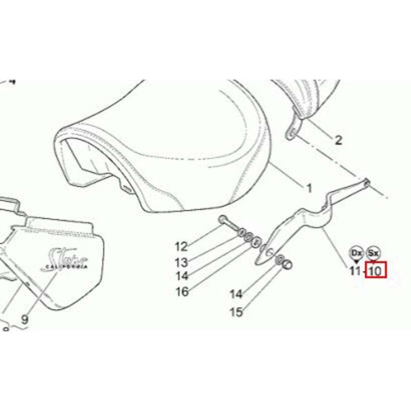 SHOCK COVER RH (#03466945)