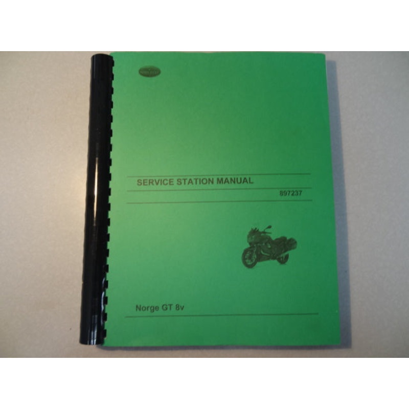 NORGE GT 8 V WORKSHOP MANUAL (897237) (#897237)