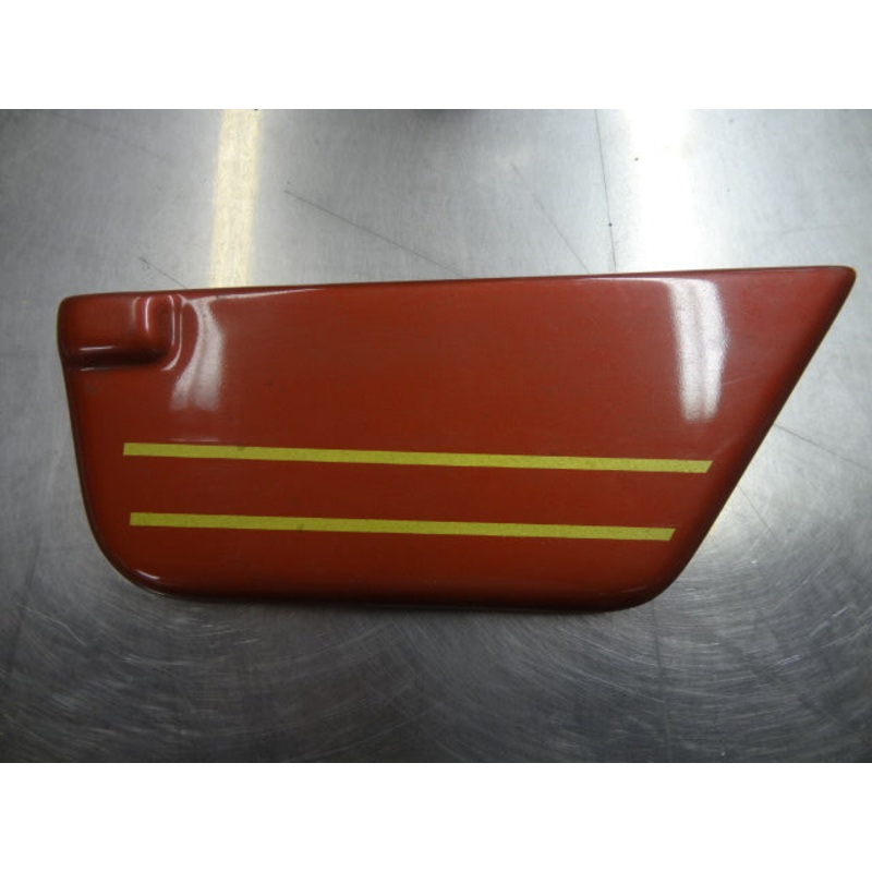 Red w gold stripes LH spoiler (#18449601)