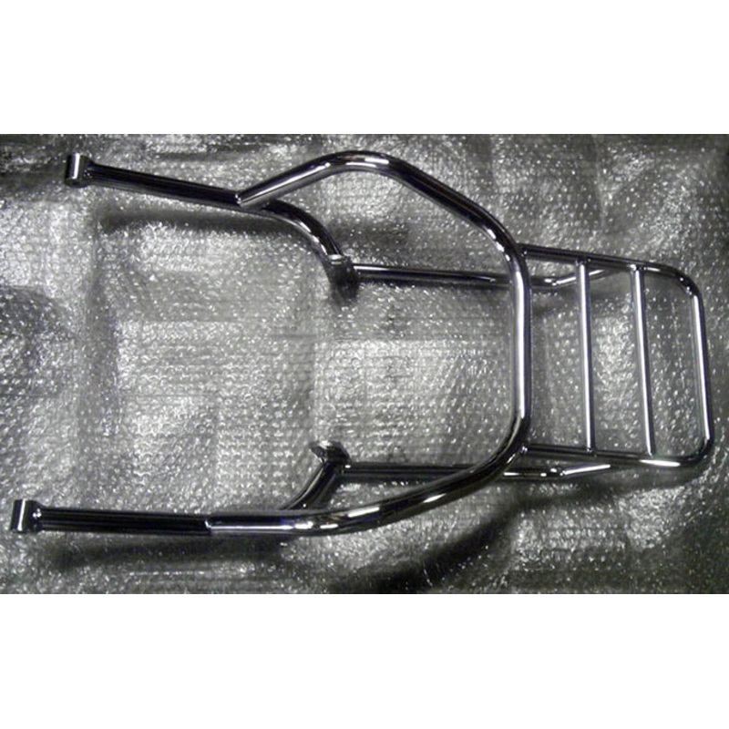 CHROME STEEL LUGGAGE RACK (#983163)
