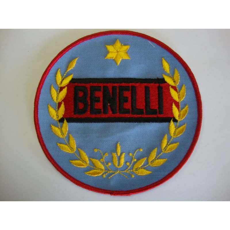 BENELLI Patch 3 inch CIRCLE GOLD RED BLACK BLUE (#061035)
