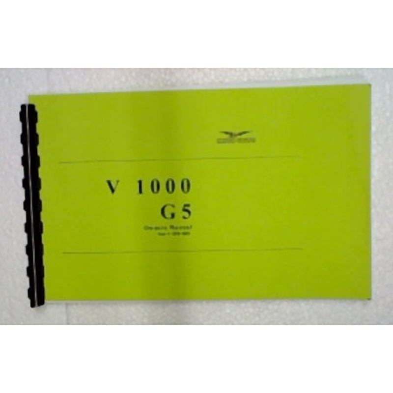 G5 Owners Manual (#18900001)