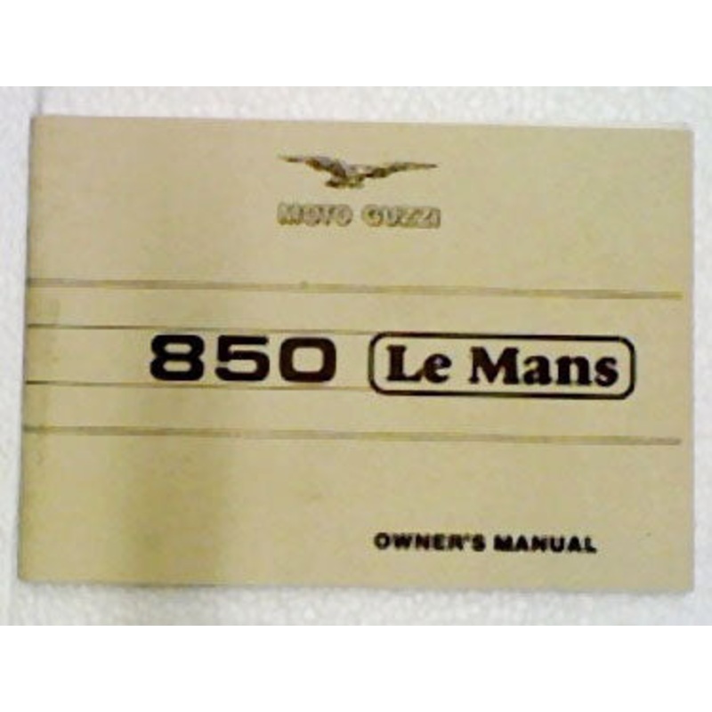 Le Mans 1000 Owners Manual (#28900061)