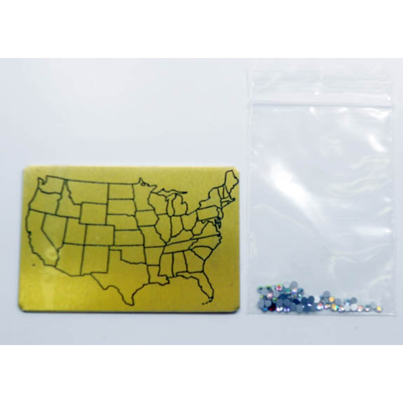 Map Plax USA (#062011)