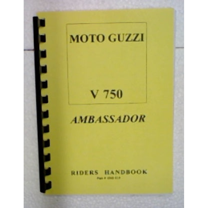 Ambassador Owners Manual (#1000019)