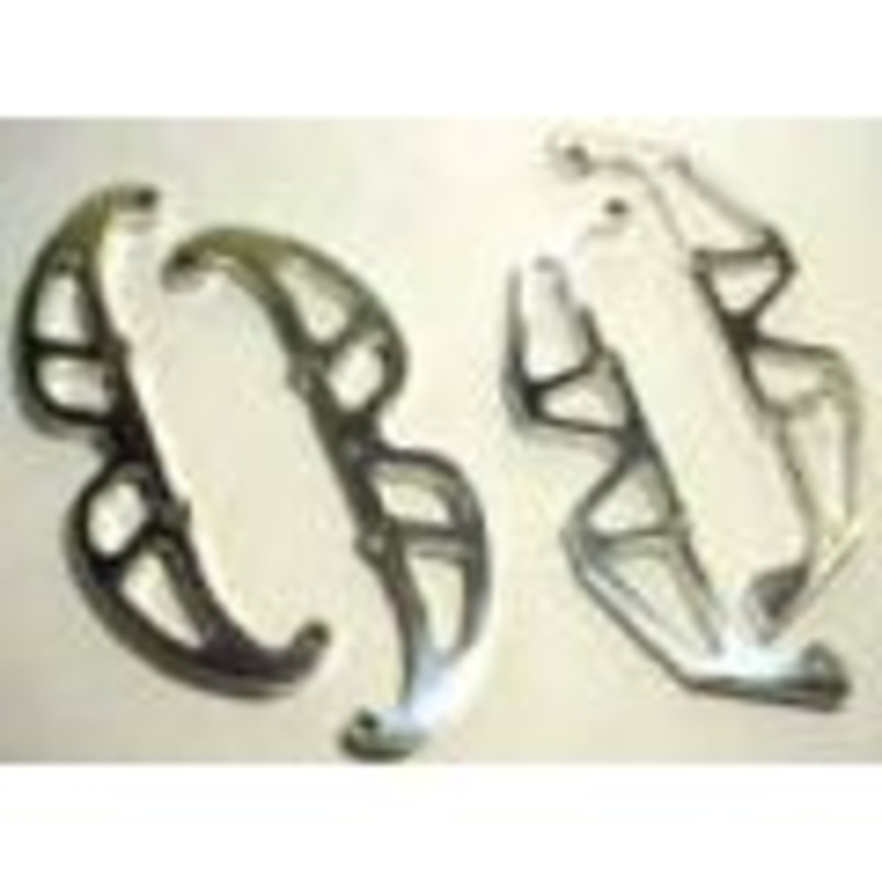 Harper’s Head Guards-Polished Billet Aluminum (#011054)