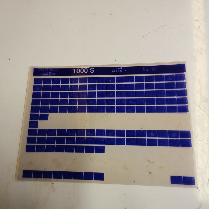 PARTS FISCHE 1000S 1991 (#14920071)