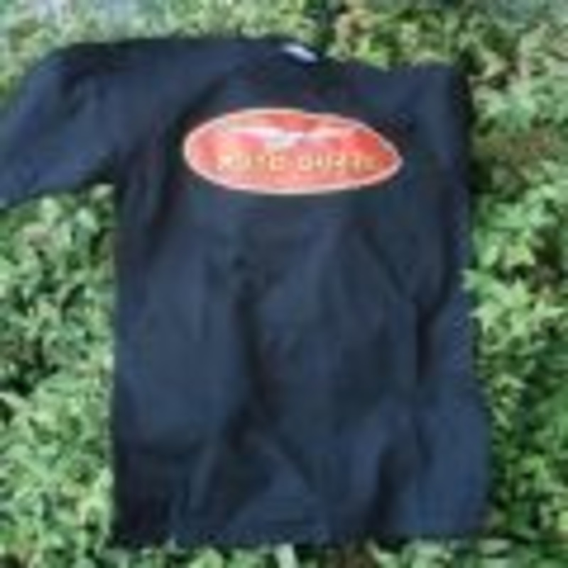 Size: M Moto Guzzi Oval Logo T-Shirt 100% Cotton (#10509210)