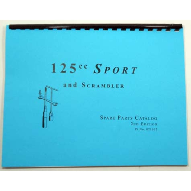 Sport & Scrambler 125 Parts Manuals (#021002)