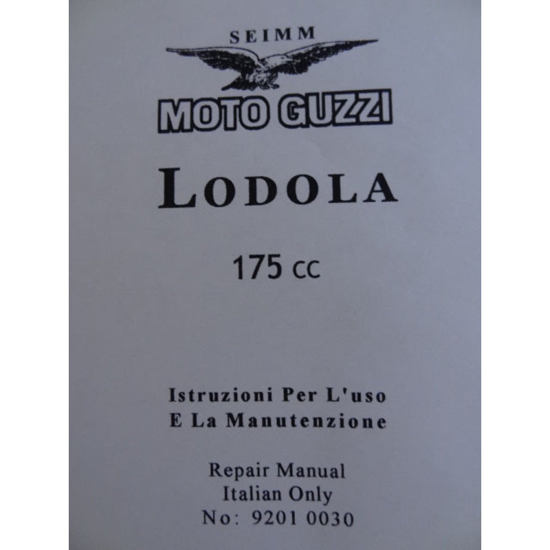 Lodola 175cc-Italian only (#92010030)