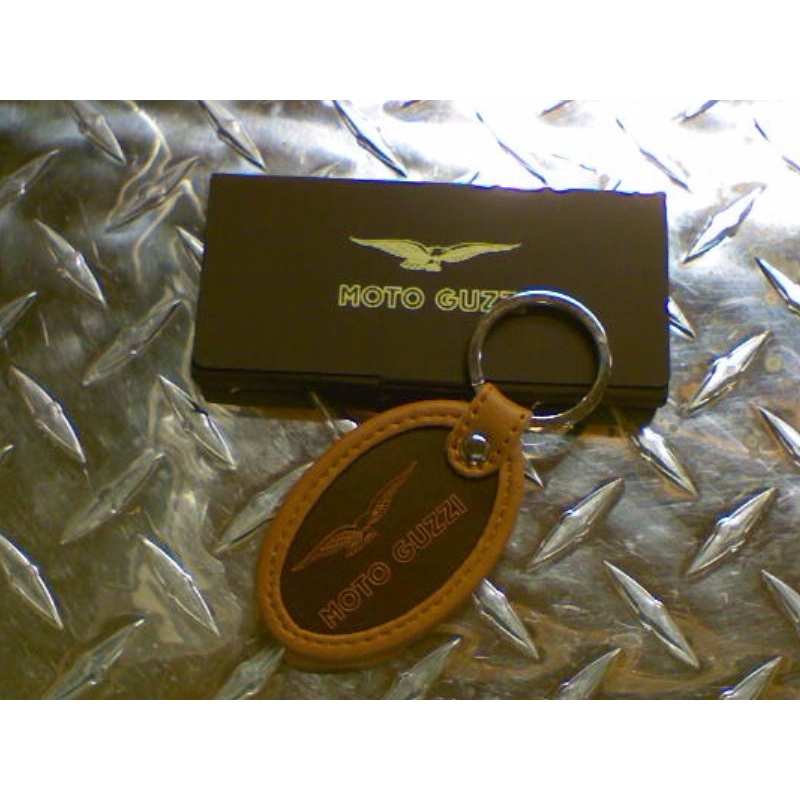 MG Leather key ring (#95041401003)