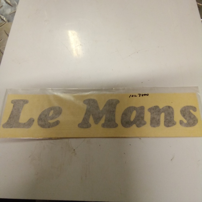 BLK LEMANS DECAL (PR) (#1027800)