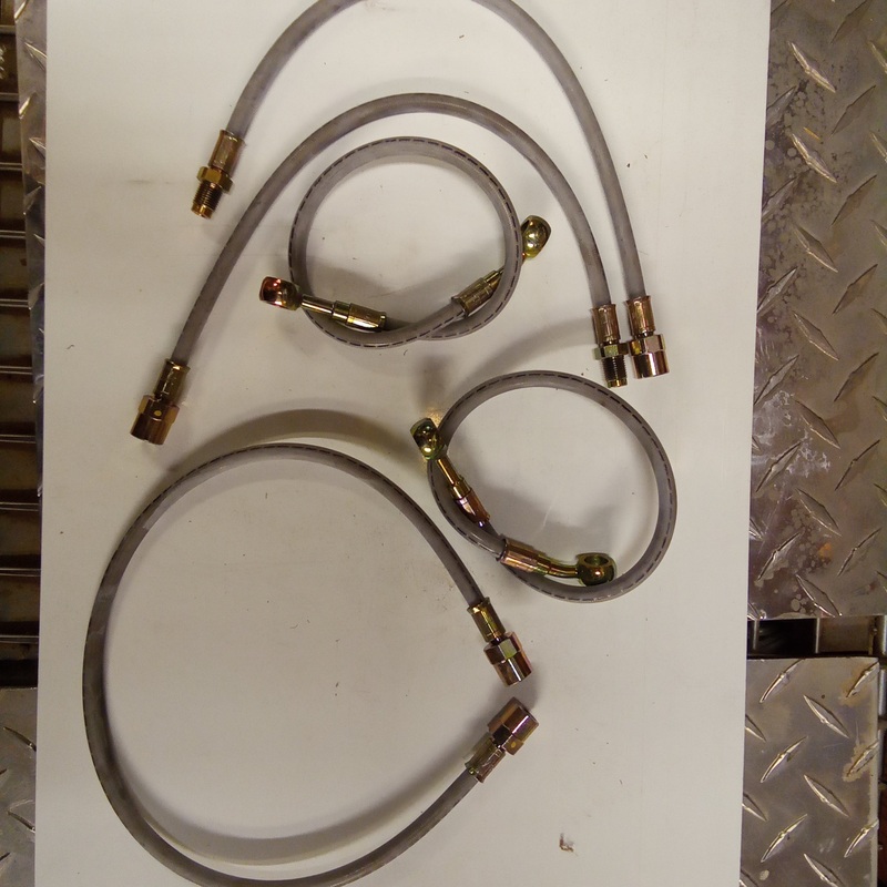 BREMBO STAINLESS LINES FOR T3,G5, CONVERT (#6GU02I5)
