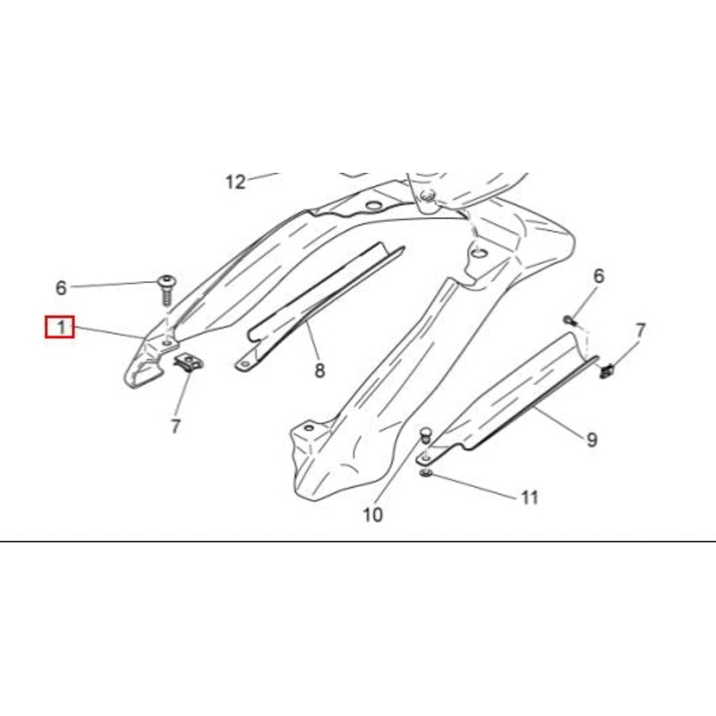 Rear Tail Grey – Breva (#32573113)