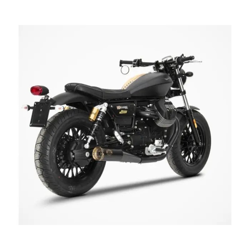 ZARD Exhaust Slim Slip-On Moto Guzzi V9 Bobber / Roamer 2016-2019