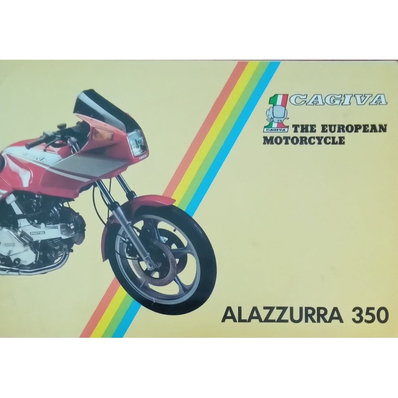 Cagiva Alazzurra 350 Small Brochure