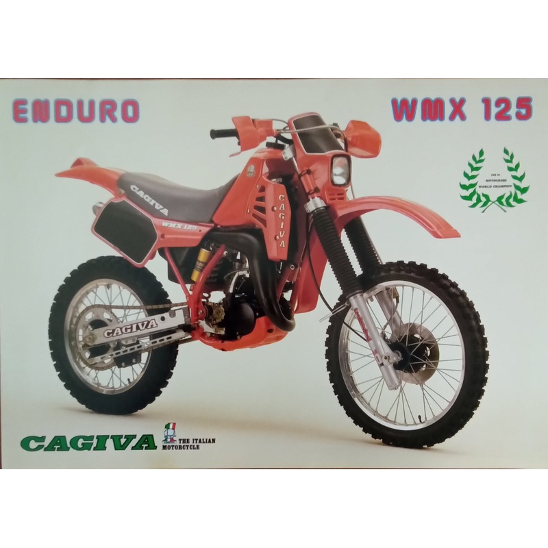 Cagiva Enduro WMX 125 Sales Brochure