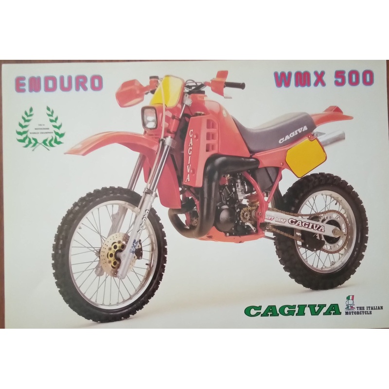 Cagiva Enduro WMX500 Sales Brochure