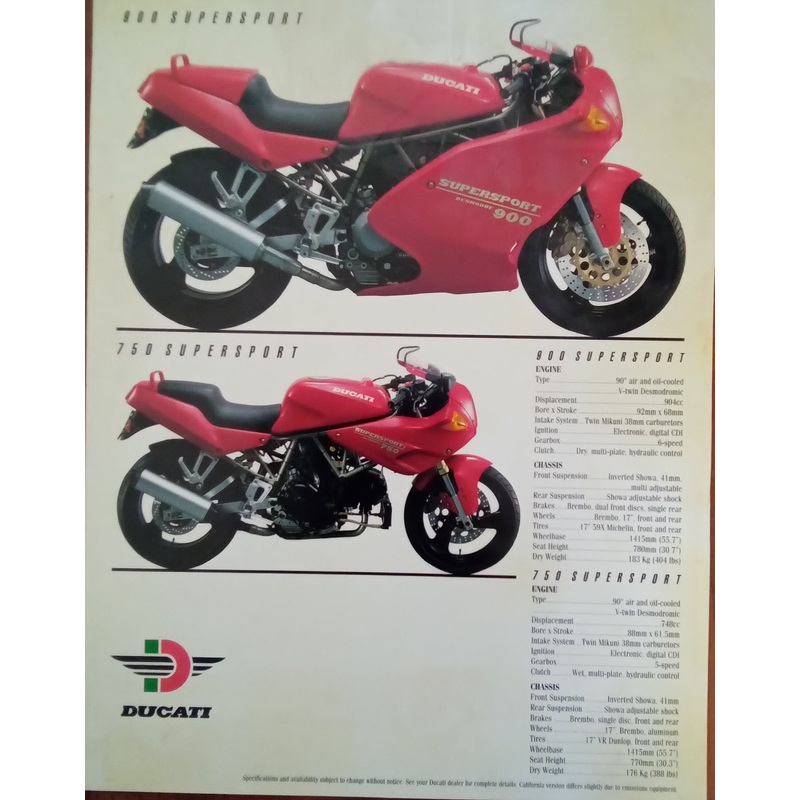Ducati 750 / 900 Supersport