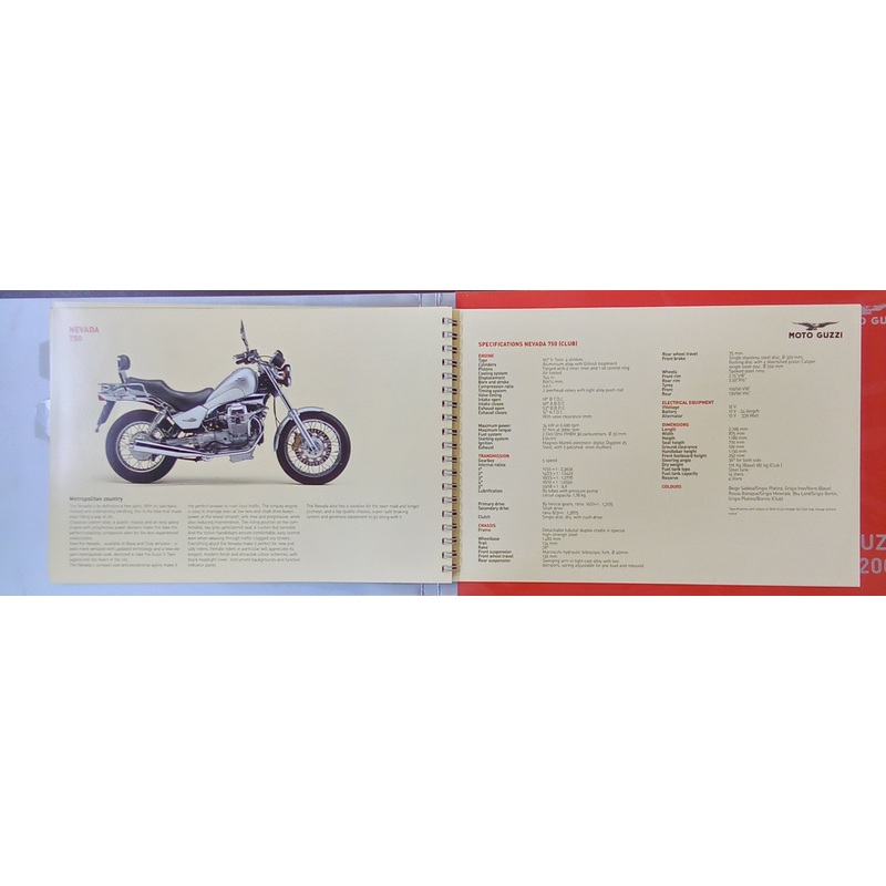 Moto Guzzi 2003 Press Packet